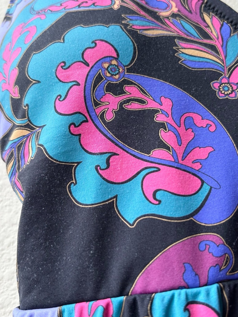 Johnny Was FATIMA WRAP SKIRTED ONE PIECE Sz S - Picture 9 of 16